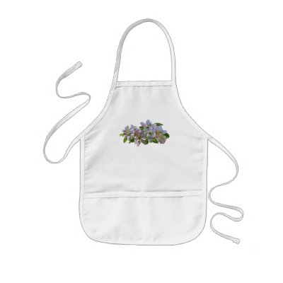 Apple Blossoms Apron by SusanSavad
