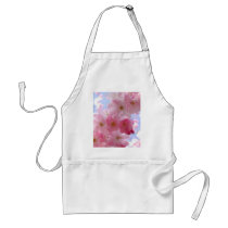 apple blossoms apron