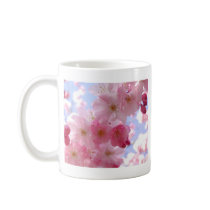 apple blossoms mug