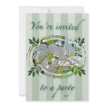 Apple Blossoms Party Invitation