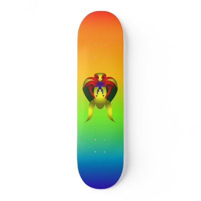 Apple Bug Skateboard Deck by mantisgraffix