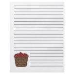 Apple Bushel Basket Recipe Binder Pages Full Color Flyer