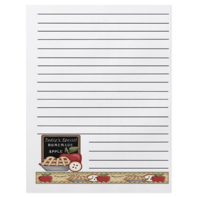 Apple Bushel Basket Recipe Binder Pages by craftycorner