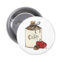 apple cider and apple picking buttons