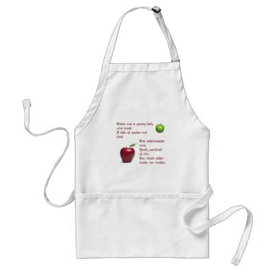 Apple Cider Girl Apron by markthaler