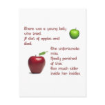 Apple Cider Girl postcards