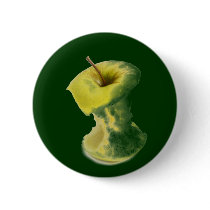 Apple core pinback button