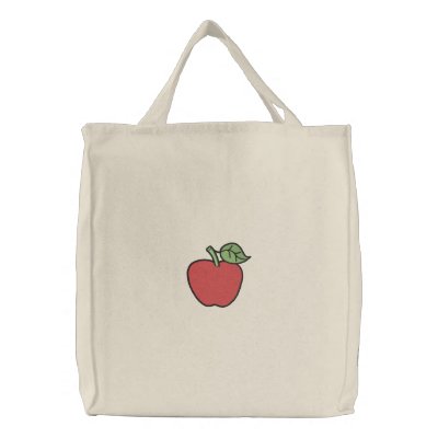 Apple Bag by ZazzleEmbroidery