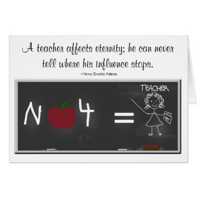 Apple for Teacher Greeting Cards by TrudyWilkerson