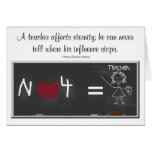 Apple for Teacher Greeting Cards