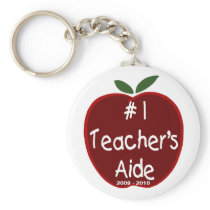 Apple For Teacher's Aide Key Chain