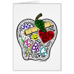 Apple for the teacher cards