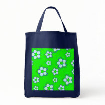 Apple Green Dreaming Lotus Tote Bag