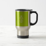 Apple Green Keep Calm and Carry On Coffee Mugs