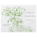Apple Green Love Bird Swirls Program