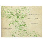 Apple Green Love Bird Swirls Program