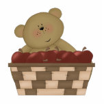 apple harvest teddy bear photo sculptures