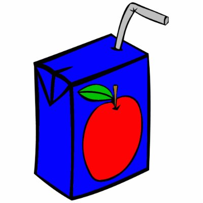 Apple juice with straw acrylic cut out by FormulaDesigns