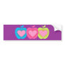 Apple Lover A2 Bumper Stickers