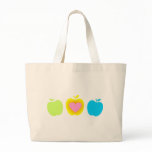Apple Lover A5 Canvas Bags