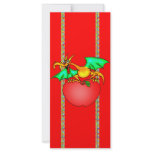Apple Loving Dragon Full Colour Rack Card