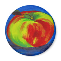 Apple Fridge Magnets