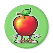 Apple Refrigerator Magnets