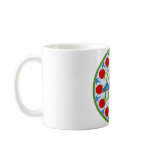Apple Mandala - Blue Coffee Mugs