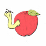 Apple of Knowledge Pin Acrylic Cut Outs