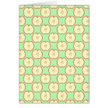 Apple pattern. cards