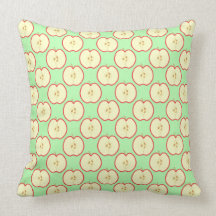 Apple pattern. pillow
