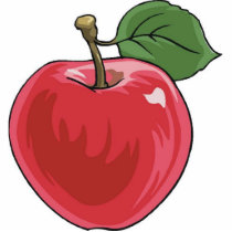 Apple Acrylic Cut Outs