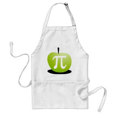 Apple Pi Aprons by ObsessionDesign
