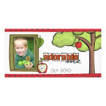 Apple Picking Photo card