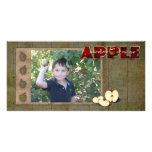 apple picking photo card photo cards