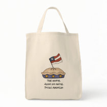 Apple Pie American totebag