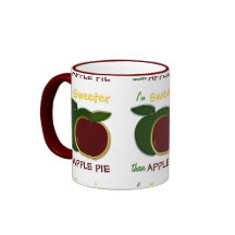 Apple Pie Coffee Mugs