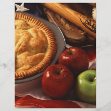 Apple pie personalised flyer