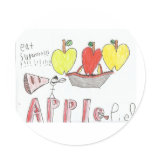 apple pie stickers