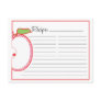 Apple Recipe Card