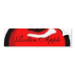 apple, Rotten Apple bumper stickers
