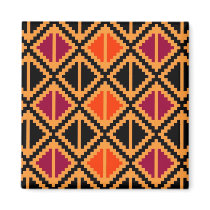 "Apple Slice" magnet - orange