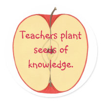 Apple, Teachers Plant Seeds of Knowledge Stickers