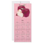 Apple Telephone and Calender card