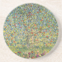 Apple Tree (1912) by Gustav Klimt Beverage Coasters