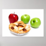 Apples And Apple Pie For One Print