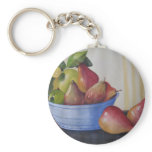 Apples and Pears Still Life Key Chain