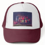 Apples And Pomegranates By Courbet Gustave Trucker Hat