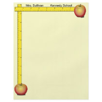 Apples and Rulers Teachers Paper (cream)