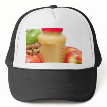 Apples Cinnamon And Applesauce Trucker Hats